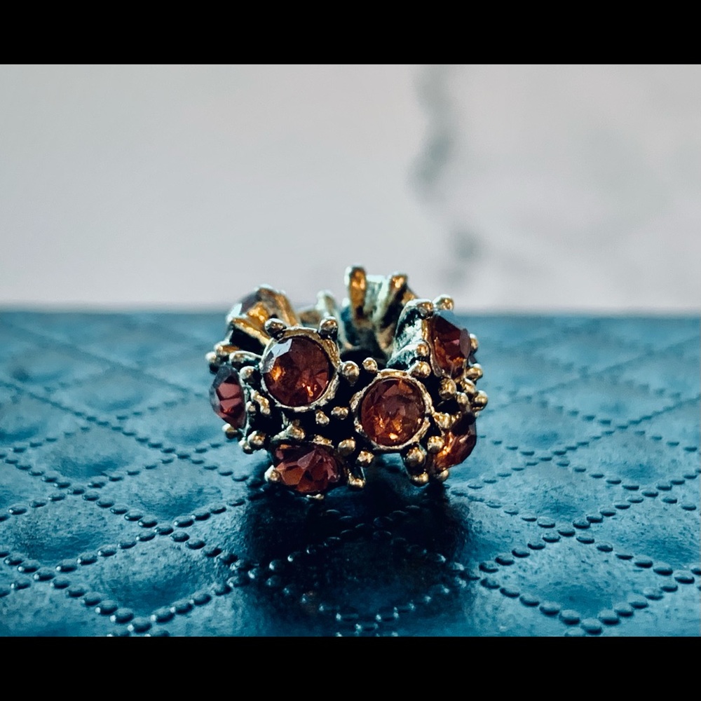 Pink Crystal European Bracelet Charm